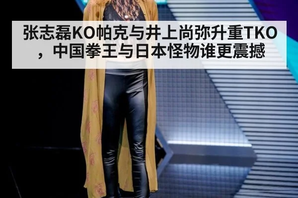 张志磊KO帕克与井上尚弥升重TKO，中国拳王与日本怪物谁更震撼